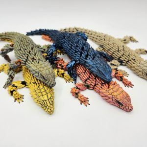 Подвижная игрушка-антистресс Ящерица Малый Поясохвост.
