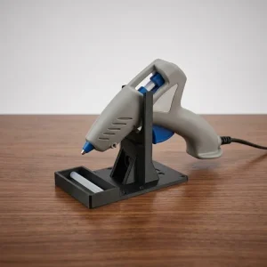Подставка для клеевого пистолета с лотком для стержней, 3D-печать, органайзер для рукоделия