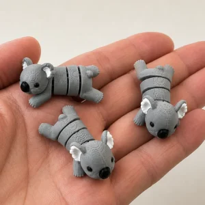 Антистресс игрушка Коала подвижная 3D.