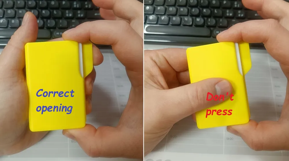 Органайзер чехол для карт памяти MicroSD и SD в виде папки, защитный кейс холдер для флешек и адаптеров — изображение 2
