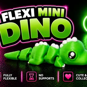 Антистресс игрушка Динозавр подвижный Flexi Mini Dino.