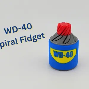 Антистресс игрушка WD-40 Spiral Fidget спиральный фиджет.